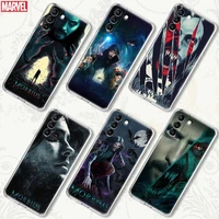 marvel morbius dr dark night silicone case for samsung galaxy s21 s20 fe s22 ultra s10e s9 plus 5g soft clear phone cover coque