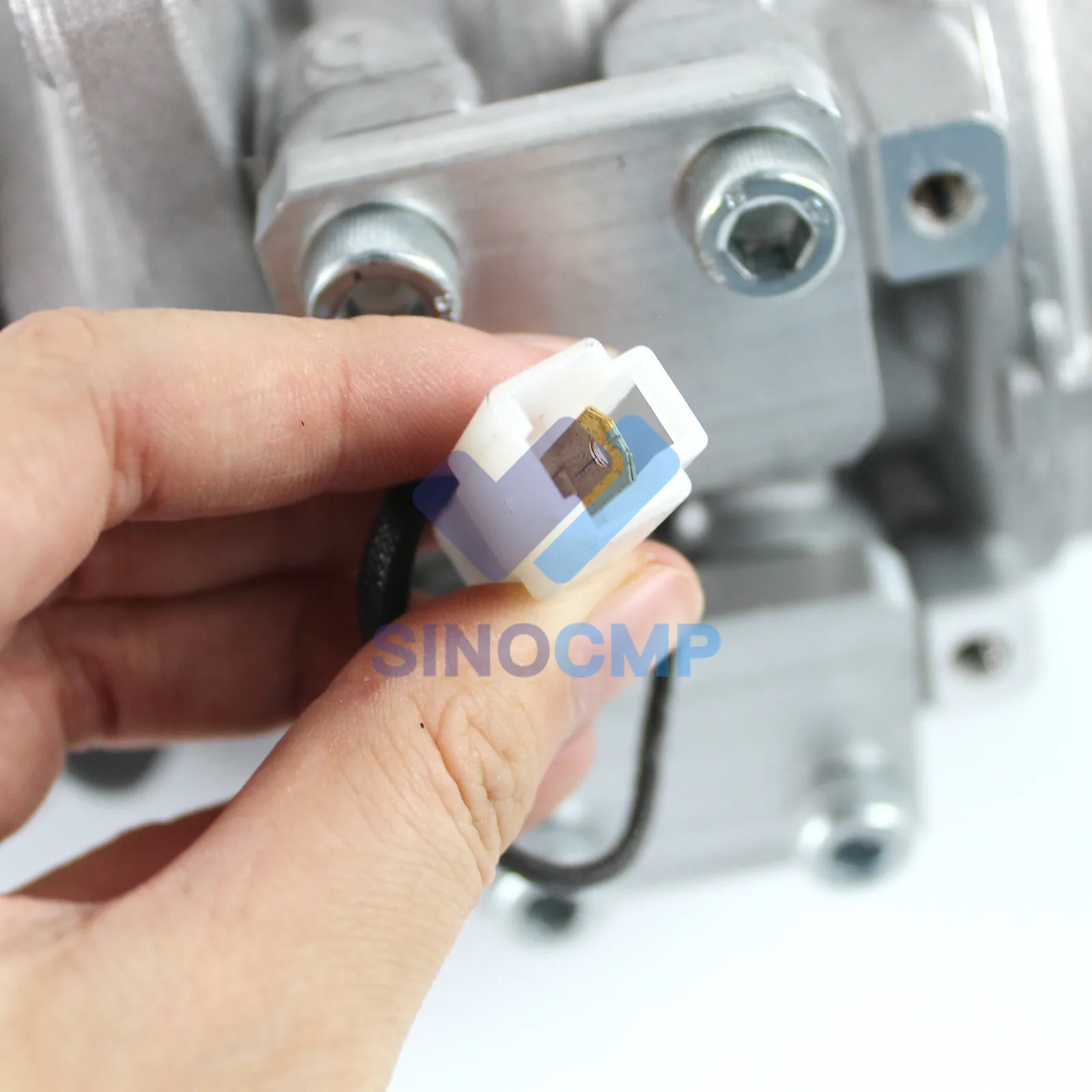 447200-7443 T0070-87290 A/C компрессор с муфтой для Kubota M9000-CAB M9000DT-CAB тракторов