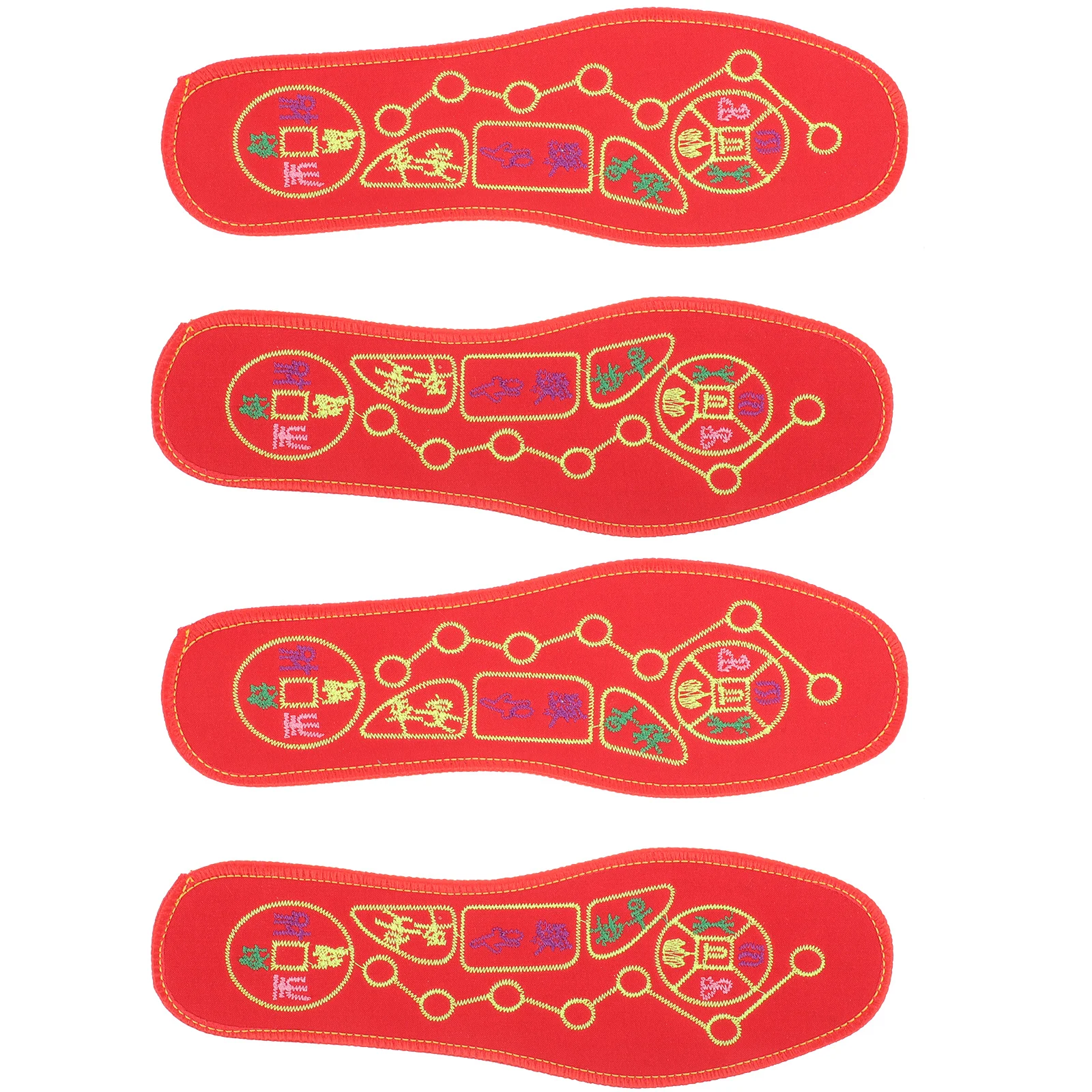 

2 Pairs Breathable Shoe Insoles Replaceable Shoe Insoles Thin Shoe Insoles for Women Men