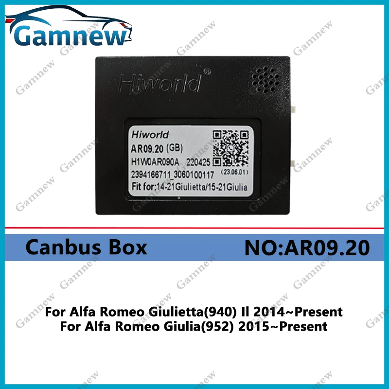 Фото Автомобильный радиоприемник Canbus Box, декодер Hiworld Android, аксессуары для головное устройство для Alfa Romeo №3
