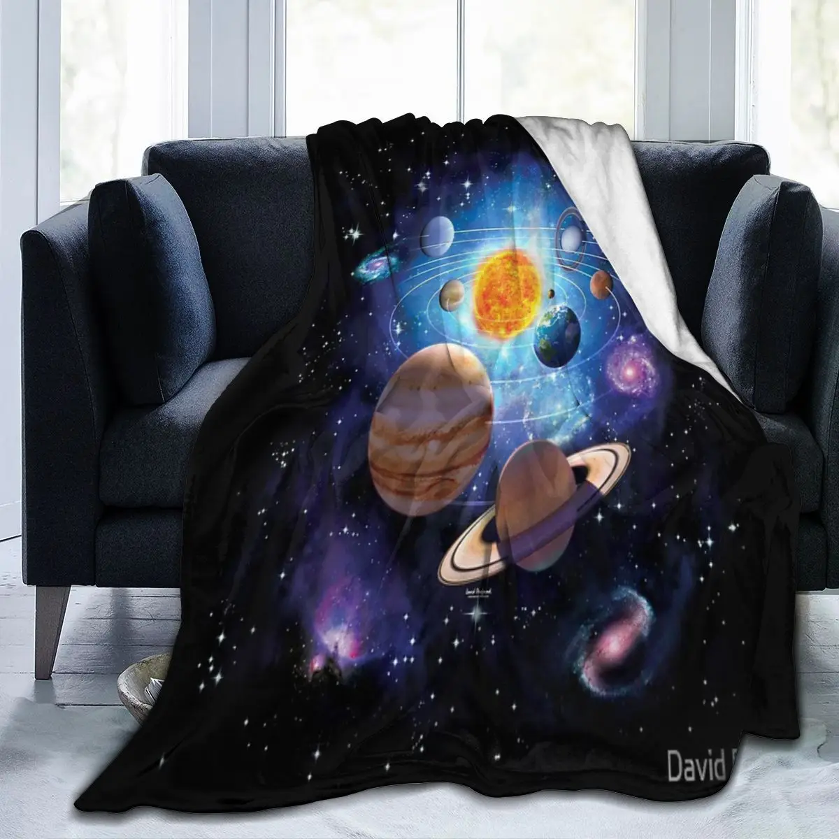 

Солнечная система одеяло, Facecloth одеяло, архитектурный пейзаж, кемпинг, мягкое одеяло, настраиваемое