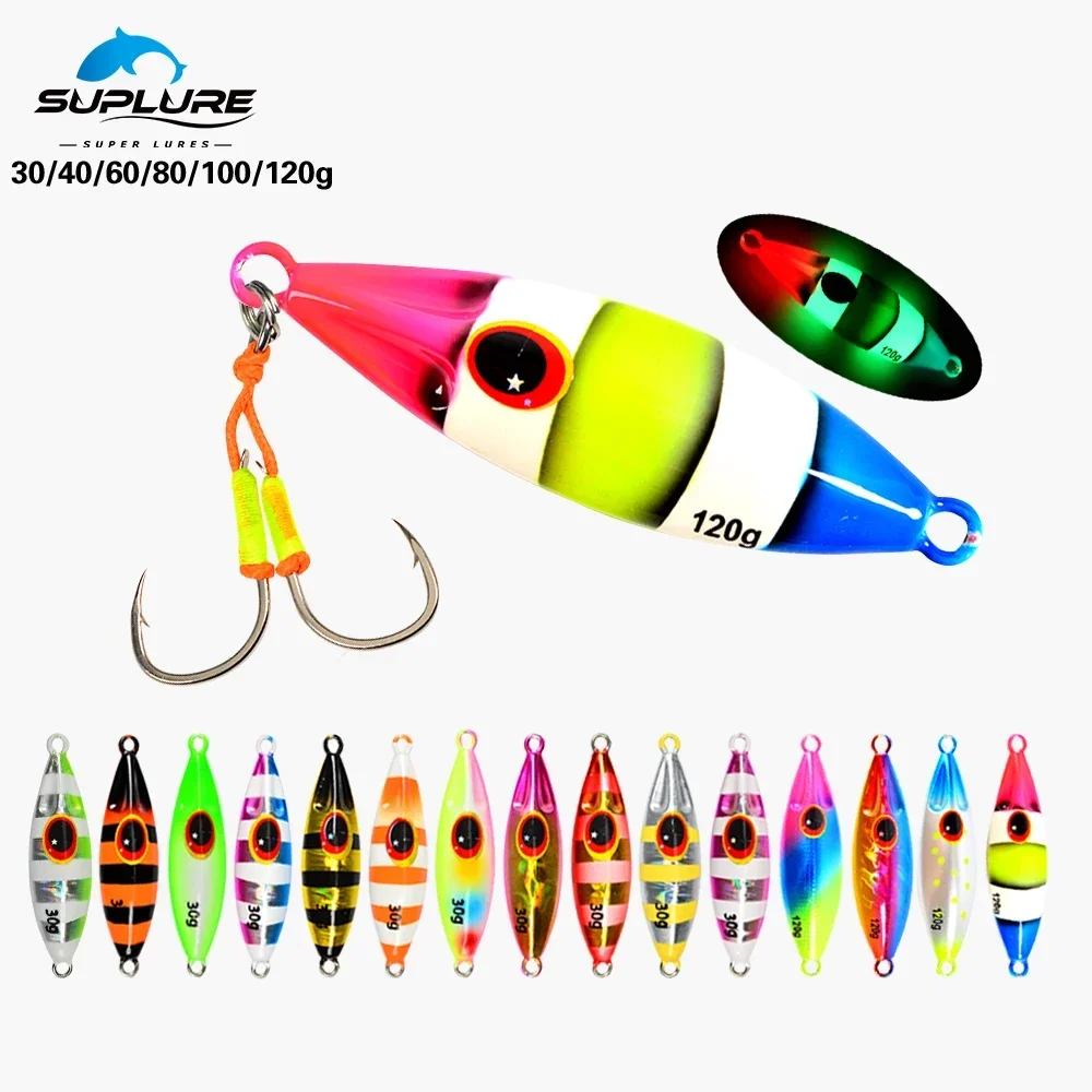 Джиг-приманка SUPERLURES 20 г-120 г 1 шт