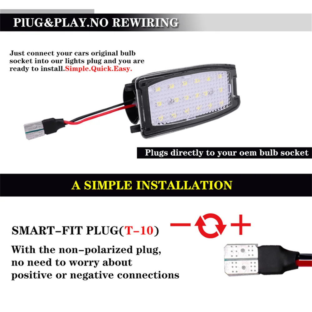 Для Land Rover Discovery LR2 LR3/Range Sport/Freelander LR4 без ошибок белый цвет задний вид автомобиля