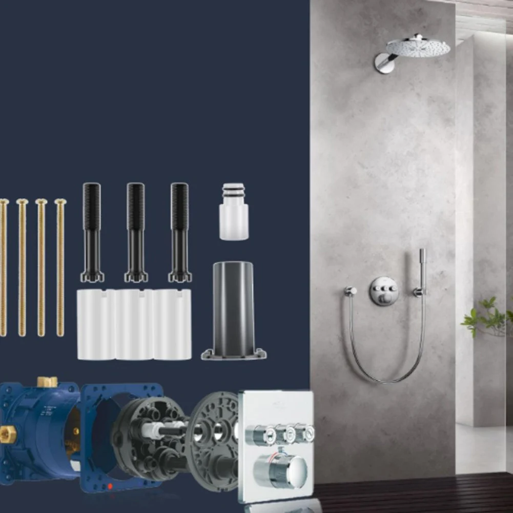 Фото Удлинитель для Grohtherm SmartControl, совместимый с установкой для ванной комнаты Grohtherm для набора Grohtherm №2