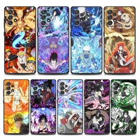 naruto japan anime phone case for samsung a01 a02 s a03s a11 a12 a21s a32 5g a41 a72 5g a52s 5g a91 s soft silicone