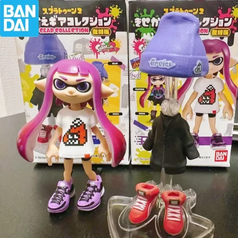 В наличии Bandai Jet Fighters Splatoon Фигурки серии 2 реплика коллекция яиц украшение для