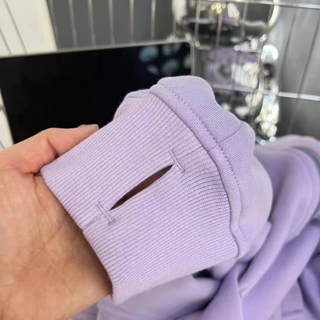 Lulu Scuba Autumn and Winter Fleece Half Zipper Thickened Warm Training Sports Gym Outdoor Short Running Sports Yoga Jacket