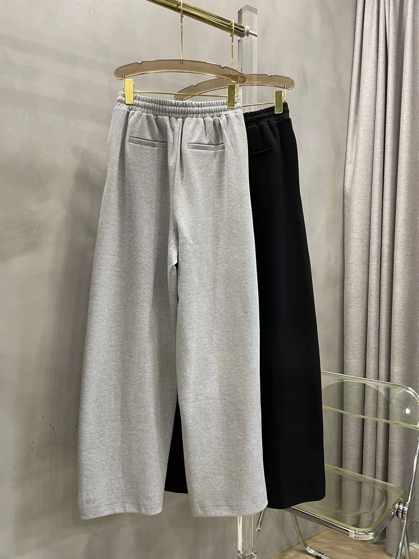 2024 Женская одежда Тонкий Вырез открытые Структурированные Повседневные Брюки