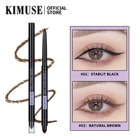 kimuse eyeliner%c2%a0gel pencil%c2%a0long wear fast dry double ended waterproof mechanical%c2%a0eyeliner%c2%a0pen soft high pigment eye liner makeup