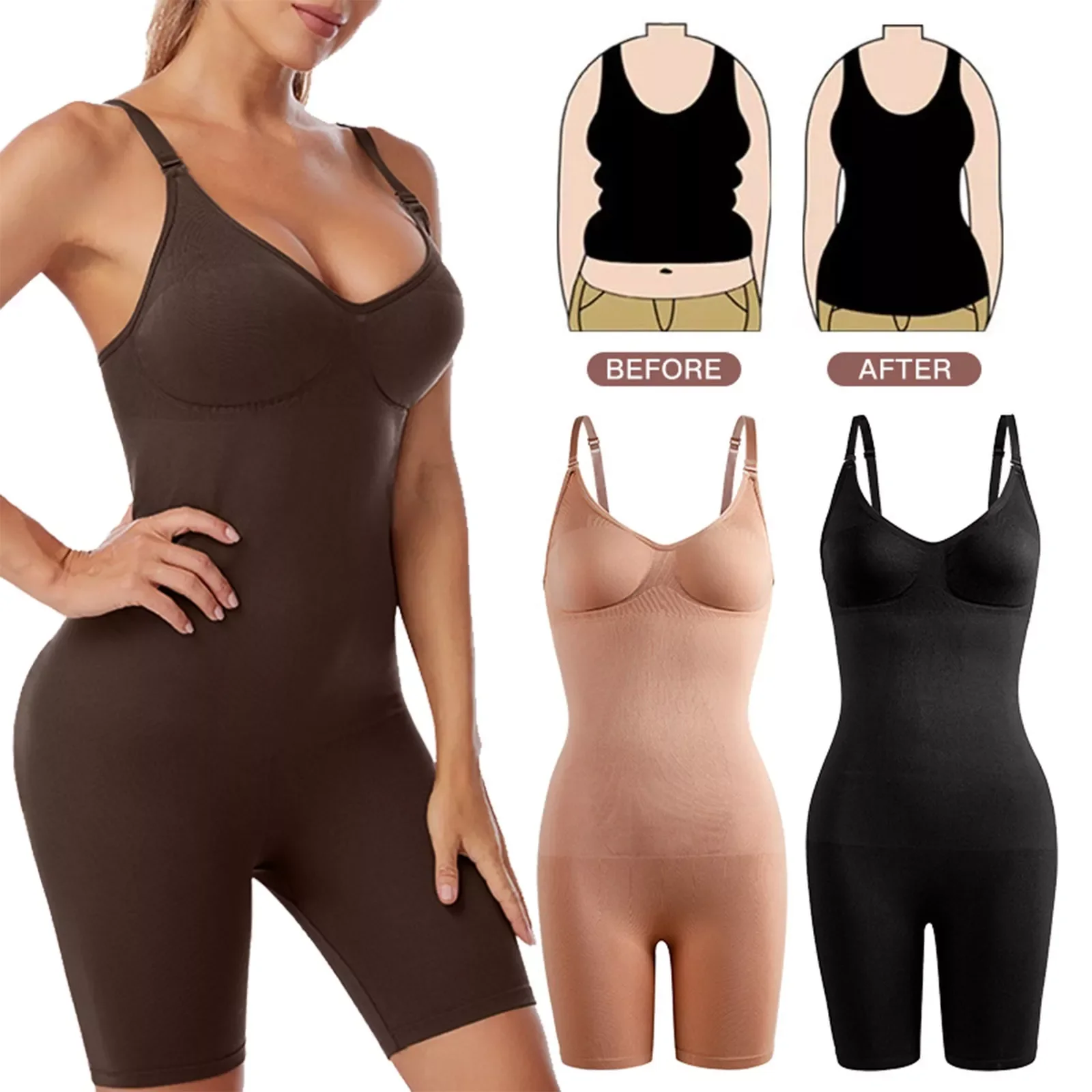 

Женское боди-корсет для коррекции фигуры