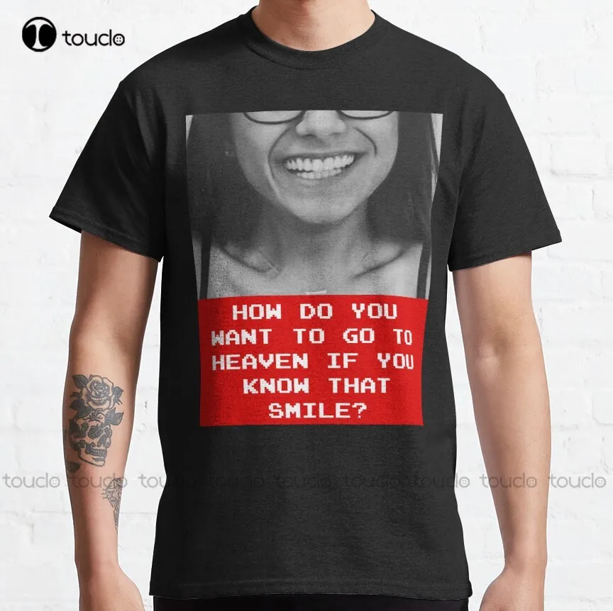 Queen  Khalifa/ How Do You Want To Go To Heaven If You Know That Smile? Mia Khalifa Classic T-Shirt Shirt Women Christmas Gift