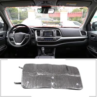 for toyota highlander 2015 2022 auto front window sunshade covers car sun protector interior windshield protection accessories