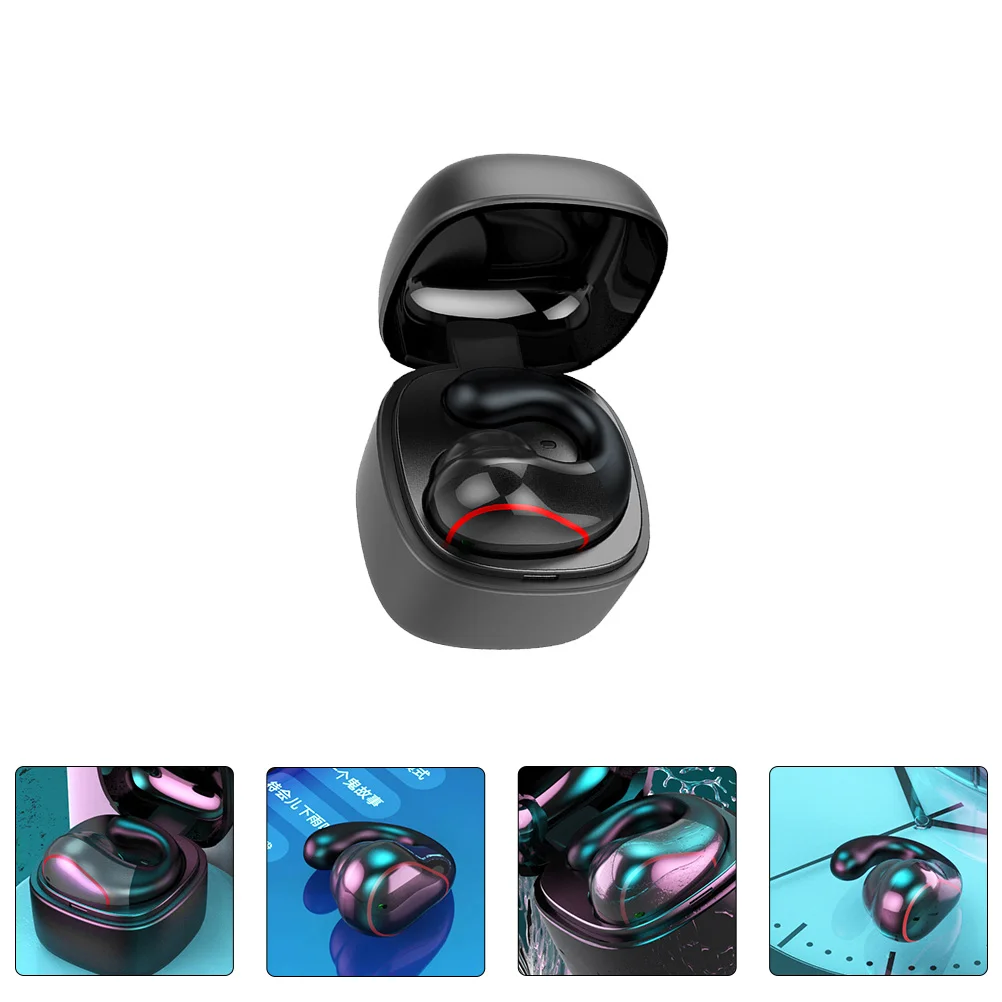 

Headset Ear Bone Headphone Conduction Earbudscordless Earpiece Hook Non Earphoneearphones Headphones Open Earplugs