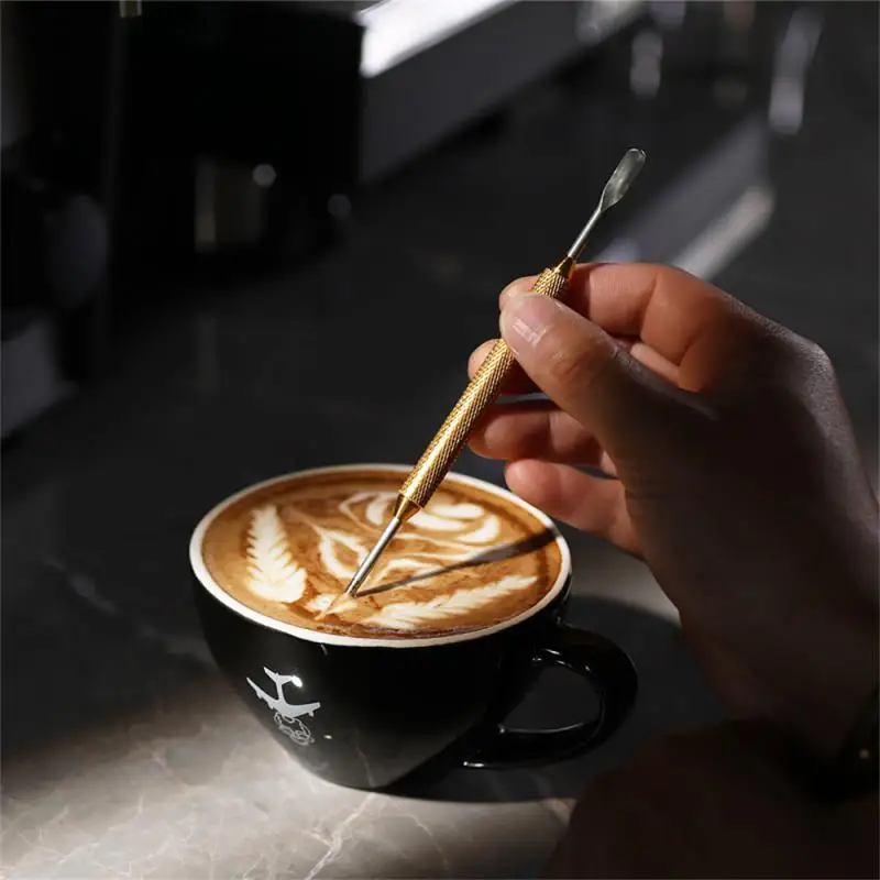 

High Quality Steel Garland Needle Durable And Sturdy Non-slip Coffee Latte Art Pen Beautiful Exquisite Craftsmanship Utility