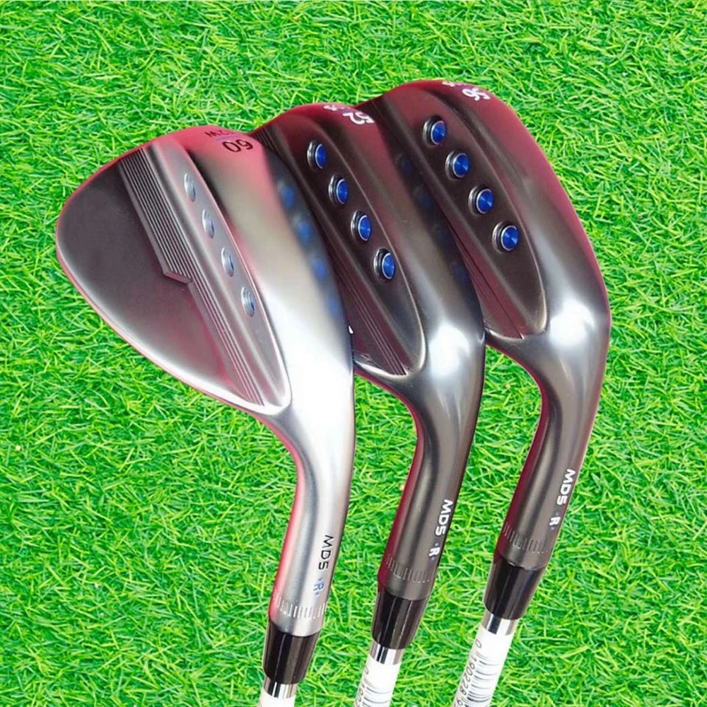 

Golf Club Jwas MD5 Silver Black 48/50/52/54/56/58/60 Degree Wedge Diggings Rod Light Weighte High Revers Spins Stop Ball