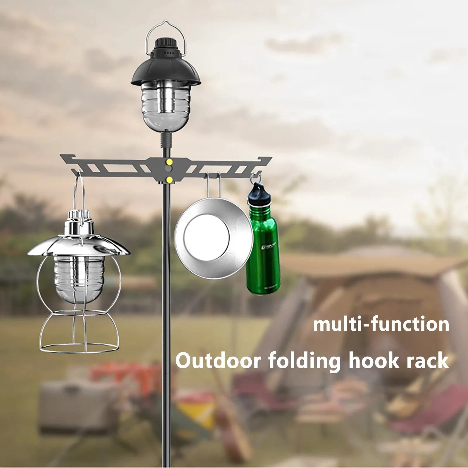 

Легкие аксессуары для кемпинга, Портативный Регулируемый легкий держатель светильник рыбалки, легкие аксессуары, Легкие уличные соломинки...