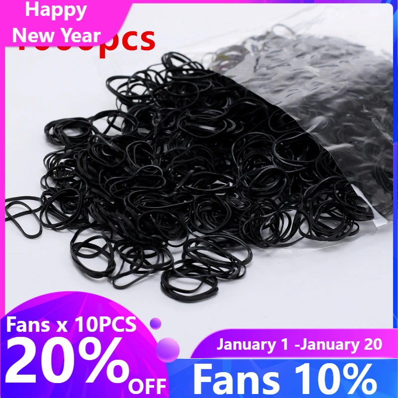 

Новая мода 1000 шт. цветные резинки для укладки волос Детские резинки для волос для девочек