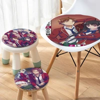 anime classroom of the elite creative dining chair cushion circular decoration seat for office desk stool seat mat