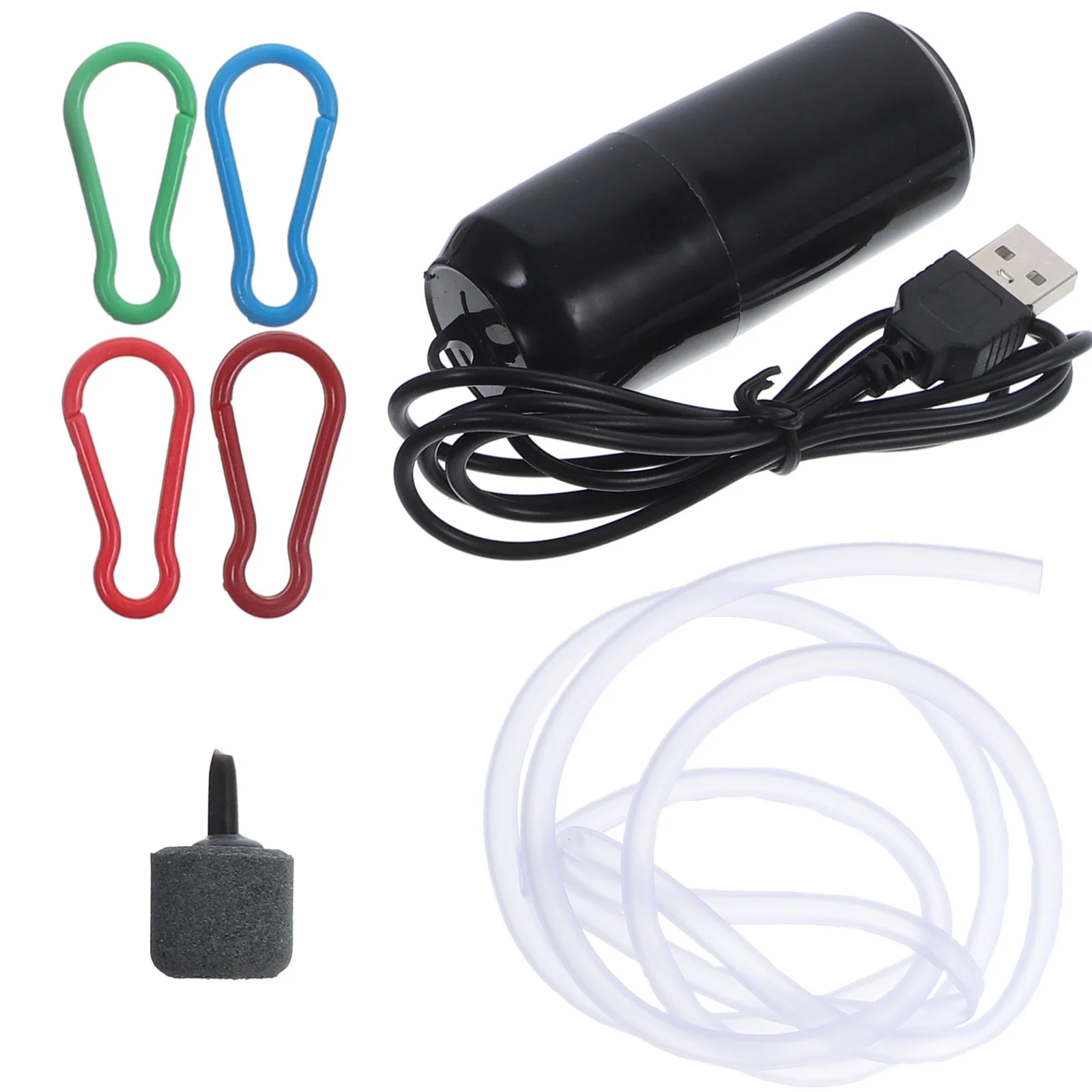 

USB Pump Fish Tank Aerator Supply Aquarium Portable Home Oxygenator Air