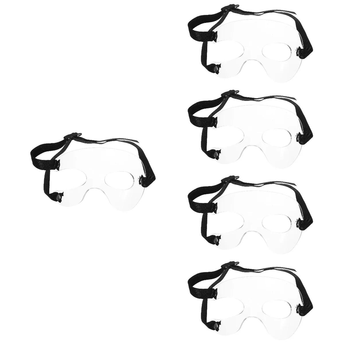 

5pcs Adjustable Sports Face Mask Basketball Sports Face Mask Protection Sports Face Mask
