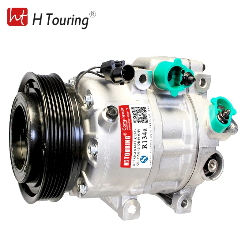 Компрессор переменного тока Hyundai Santa Fe Sonata Kia Optima Sorento 977012 B250 977013 К125 К220 F400 b251 b201