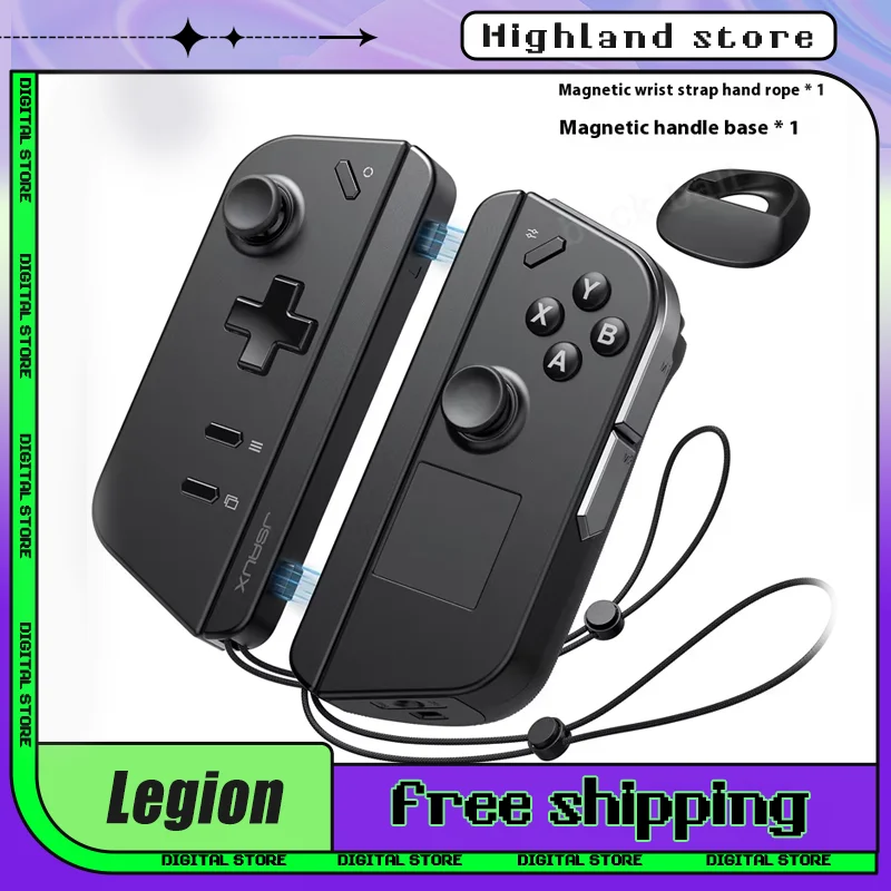 Jsaux Legion Go Магнитная опорная база набор ремешков для ручки Fps с ремешком аксессуары