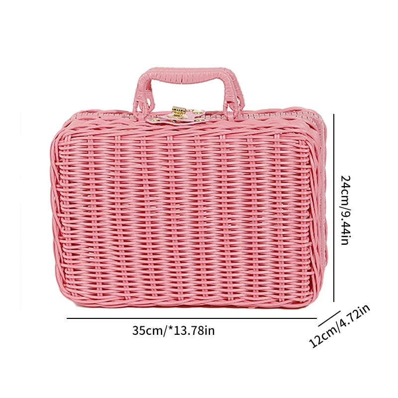 Pojemna kosmetyczka z tworzywa sztucznego Idealna do podróży Organizer przechowywania przyborów toaletowych uchwytem Pud...