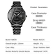 NIBOSI Men Fashion Gold Watch For Men Top Brand Luxury Quartz Mens Watches Stainless Steel Waterproof Sport Relogio Masculino Other Image