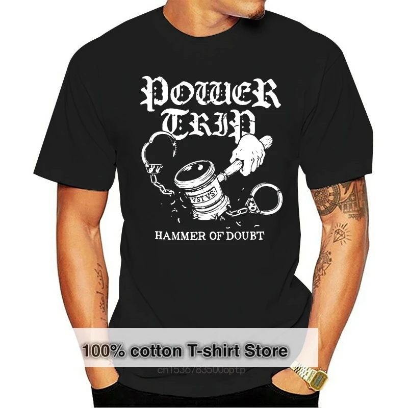 

Футболка с надписью «POWER TRIP»