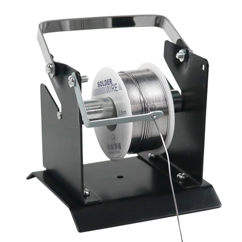 Портативный держатель для припоя подставка сварочной проволоки катушки