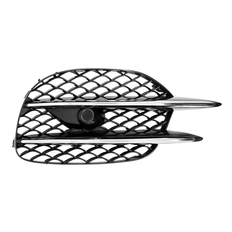 

2228857300 Car Front Right Bumper Fog Light Cover Bezel Grille with Chrome Strip for Mercedes Benz S-CLASS W222