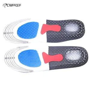 Unisex Orthotic Arch Support Shoe Pad Sport Running Gel Insoles Insert Cushion for Men Women Free Si