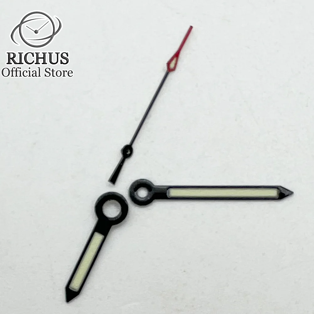 Зеленые светящиеся стрелки для часов NH35 NH36 NH35A NH36A автоматические