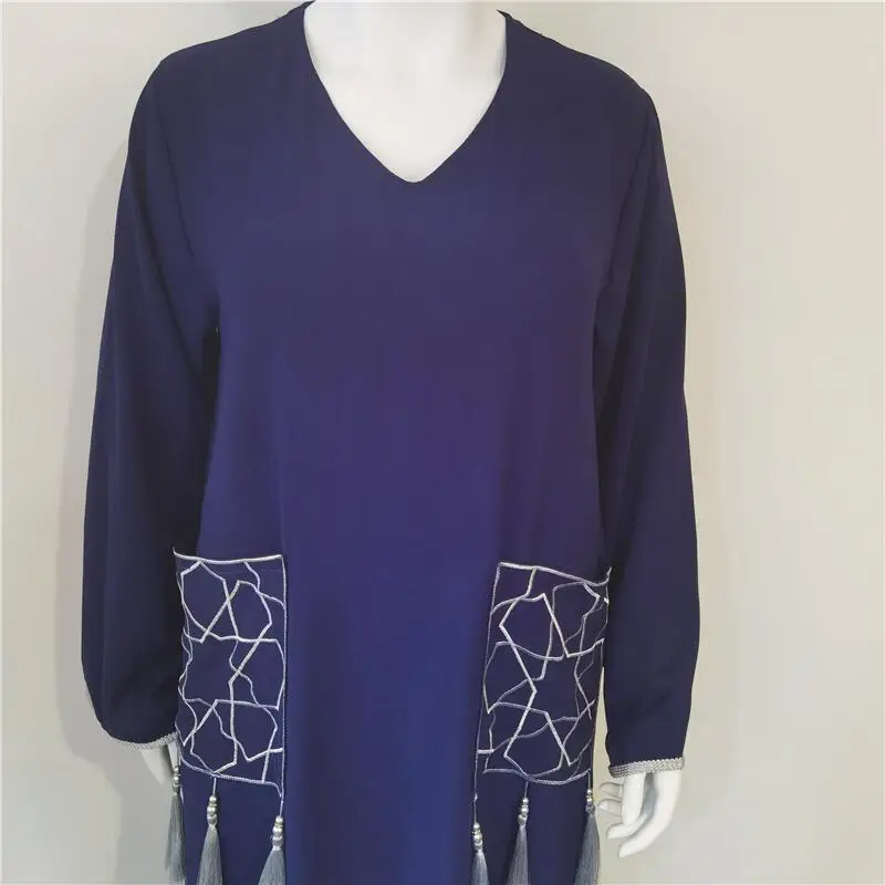 Modest Muslim Dress Women's Abaya Robe Kaftan Clothing Abaya Kimono Tunique Femme Musulman Ropa Deportiva Musulmana Mujer