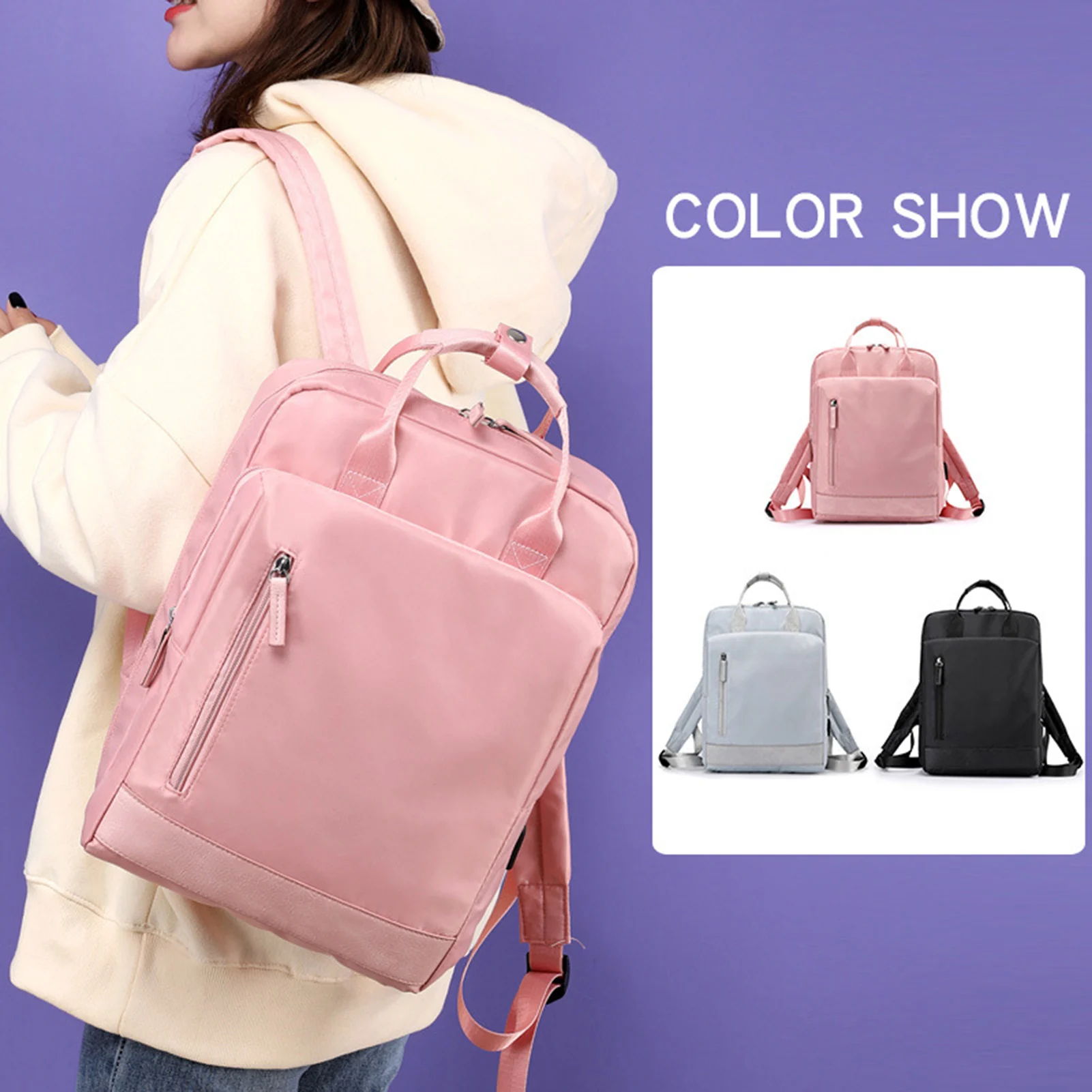 

New Trendy Business Laptop Backpack Highly Anti-Scratch and Tear-Resistant Design Suitable for Teens Girls Students
