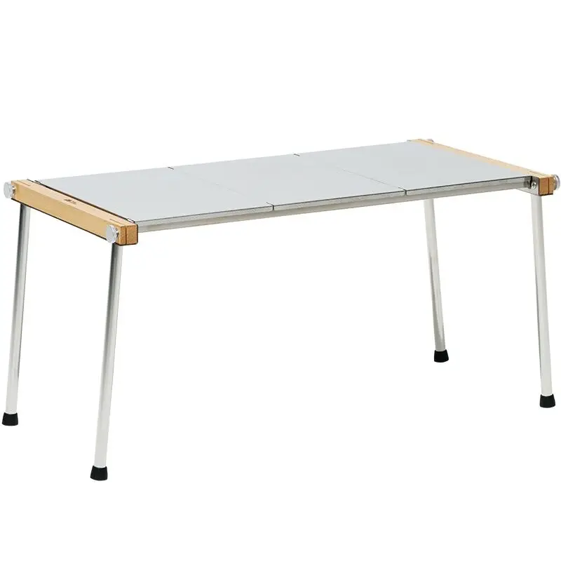 

MOBI GARDEN Table Exquisite Camping IGT All-match Folding Table Outdoor Portable Camping Picnic Stainless Steel Table