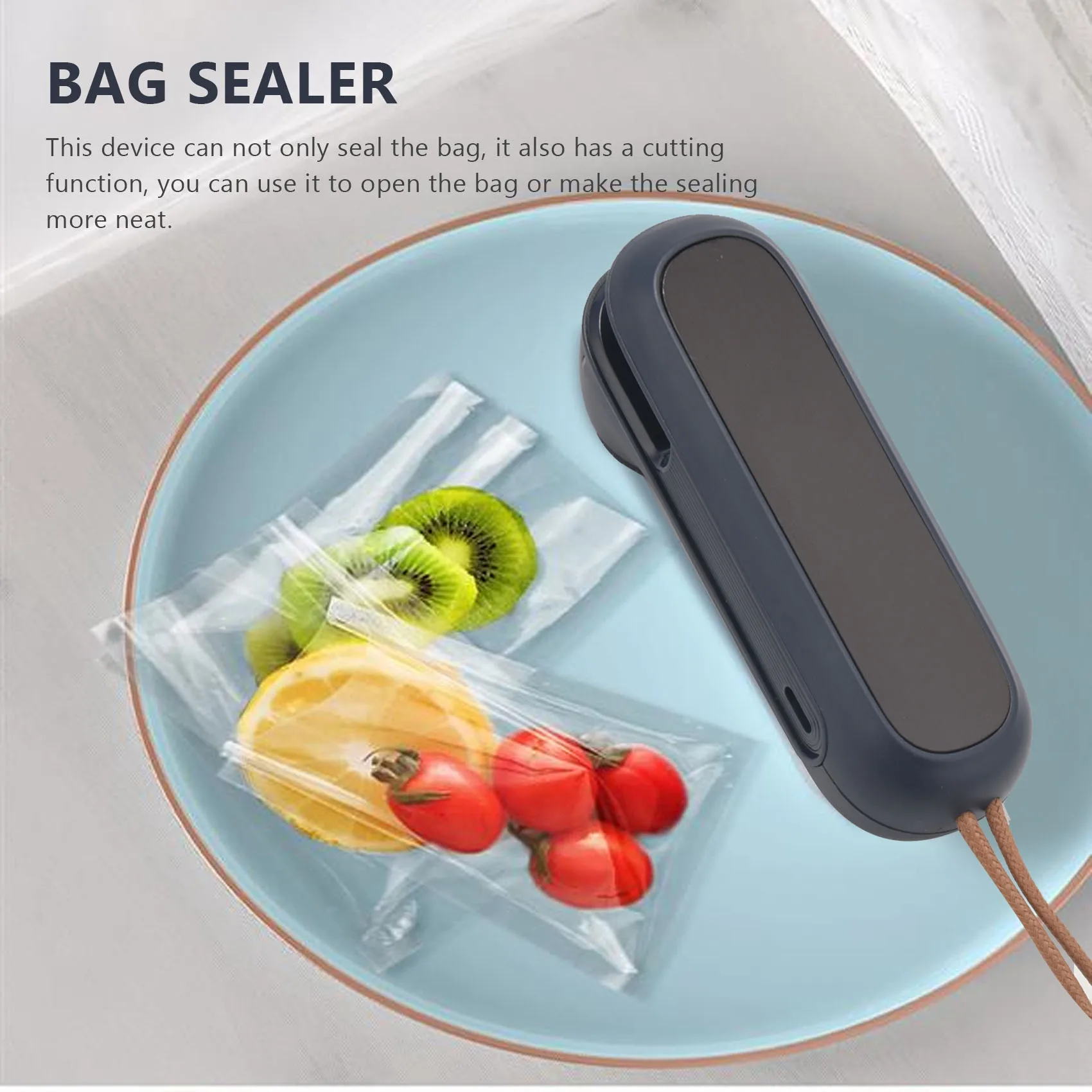 USB перезаряжаемая герметизирующая машина с 3 режимами регулировки