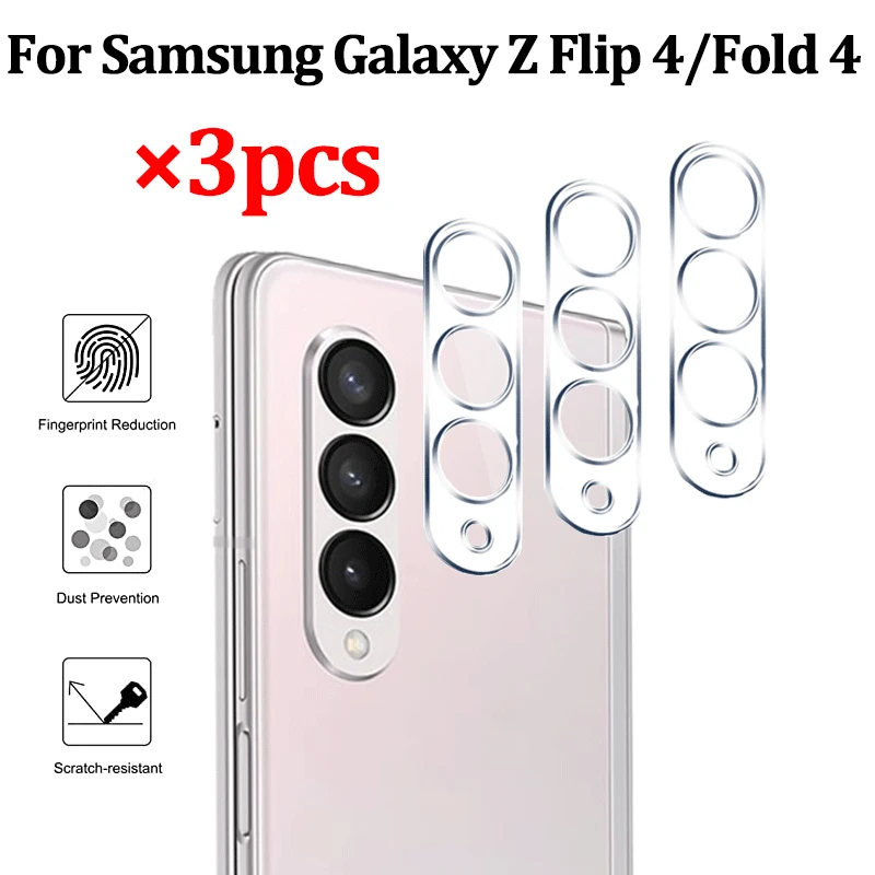 Защитная пленка для объектива из закаленного стекла Samsung Galaxy Z Fold 4/Flip 4 экрана HD