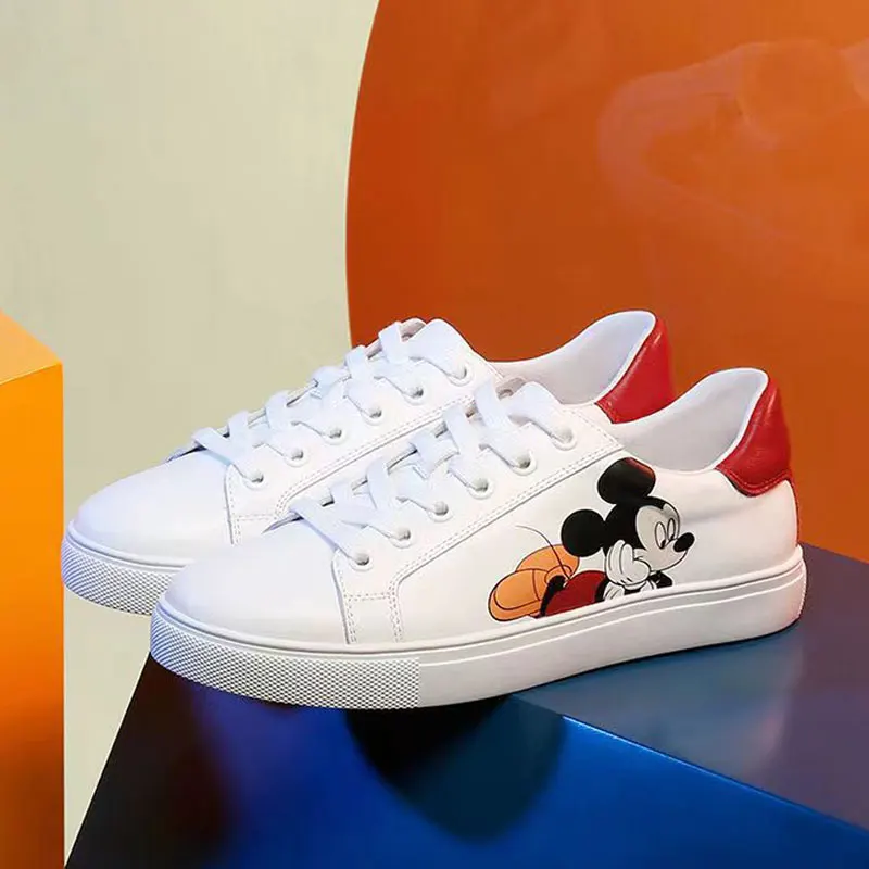 

Аксессуары для косплея Disney, модные повседневные беговые кроссовки в европейском и американском стиле для мужчин и женщин с изображением Ми...