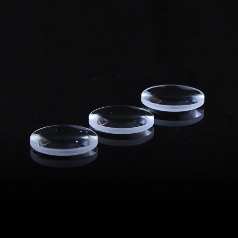 Выпуклая линза Plano оптические стеклянные линзы диаметром 17 мм фокусное