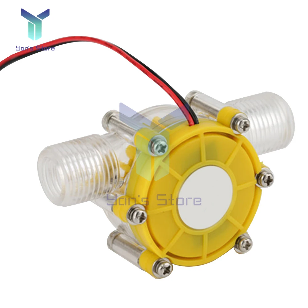 

DC Micro Hydro Generator 0-80V 12V 5V DC Water Flow Generator Turbine generator hydroelectric Tap Water 1.2Mpa Water Phase