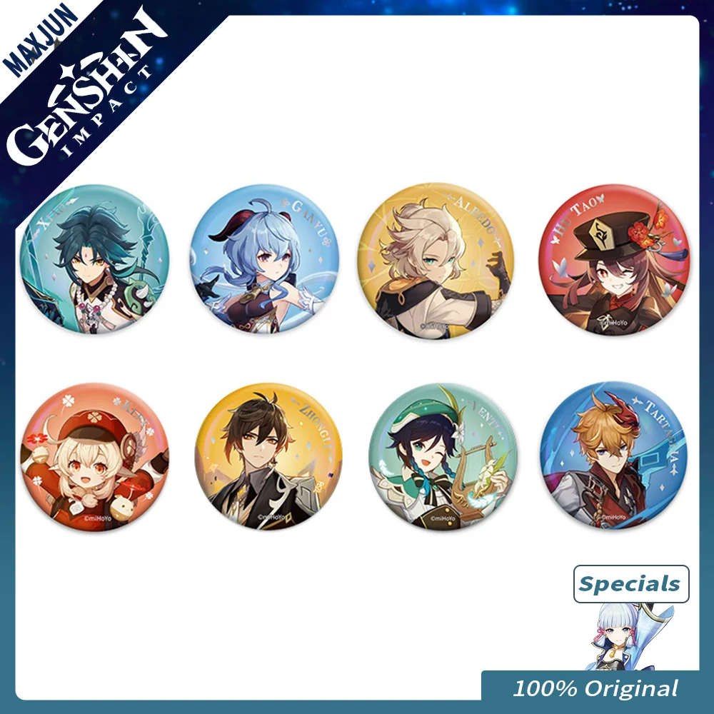 

[Genshin Official] Genshin Impact Original Klee 5.8cm Character Drawing Series Badge Pendant Small Jewelry Birthday Gift
