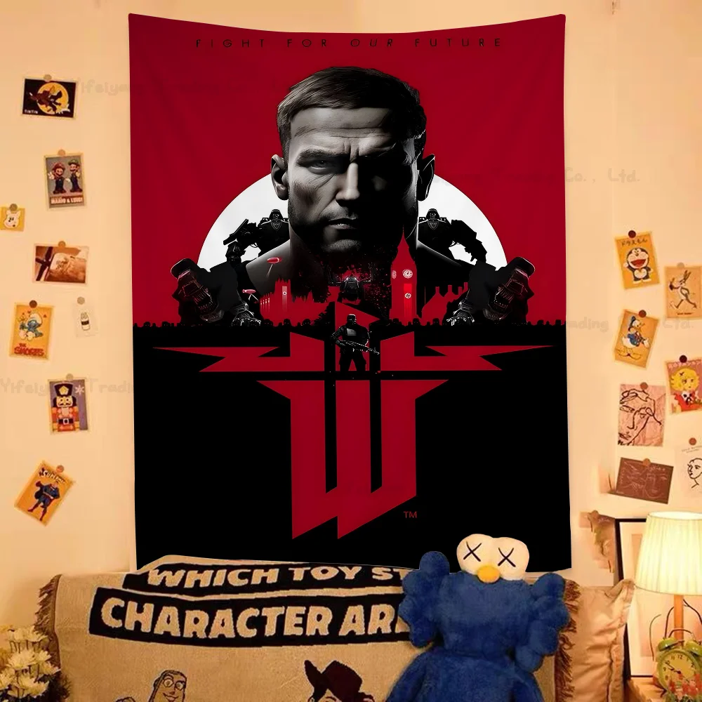 Волкenstein хиппи настенные гобелены искусство научная фантастика комната домашний