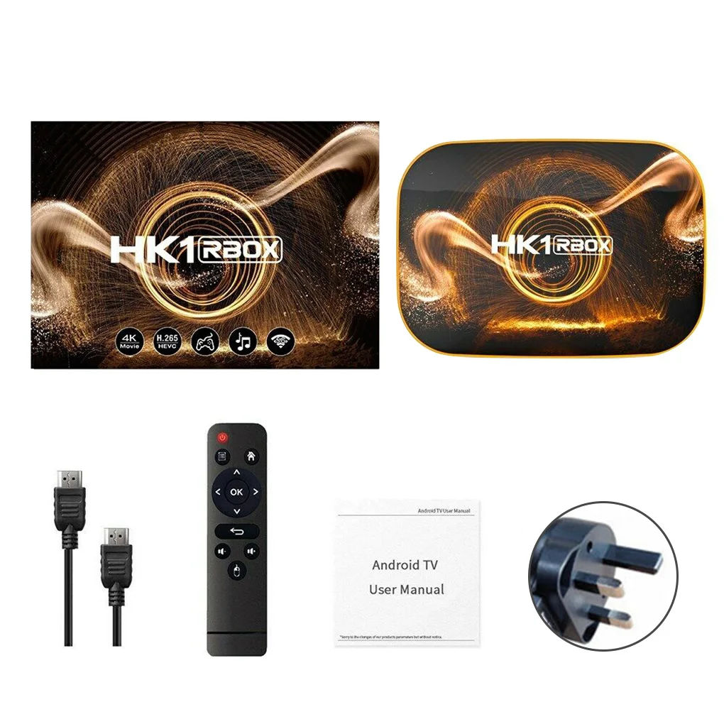 

ТВ-приставка HK1 RBOX RK3318, Android 10, 4k, Wi-Fi