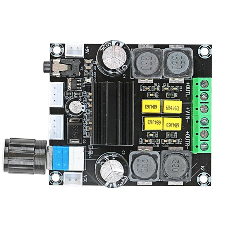 

XH-M568 Digital Amplifier Board TPA3116 Stereo Speaker Amplifier Plate 2CH