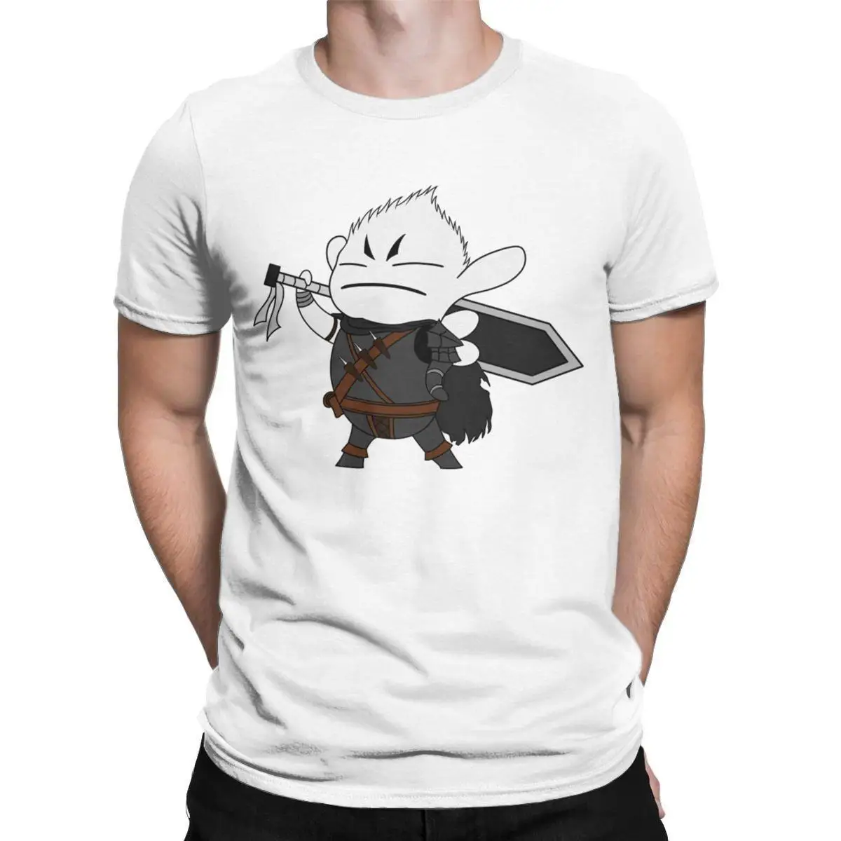 

Мужская футболка с коротким рукавом, 100% хлопок