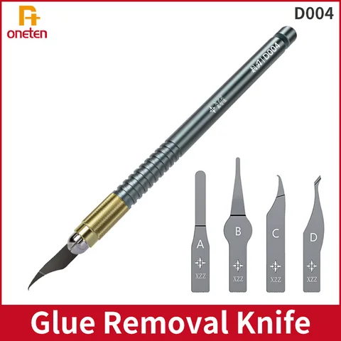 Многофункциональный Нож для удаления клея XZZ D004, ручная полировка, эластичное лезвие, черный клей, материнская плата, интегральная схема, инструмент для удаления клея
