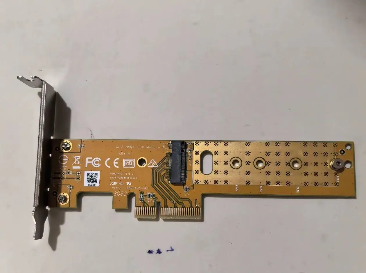Оригинальная карта расширения 5W7KP 05W7KP Dell T3460 7000SFF 7010SFF 7090SFF M.2 NVME