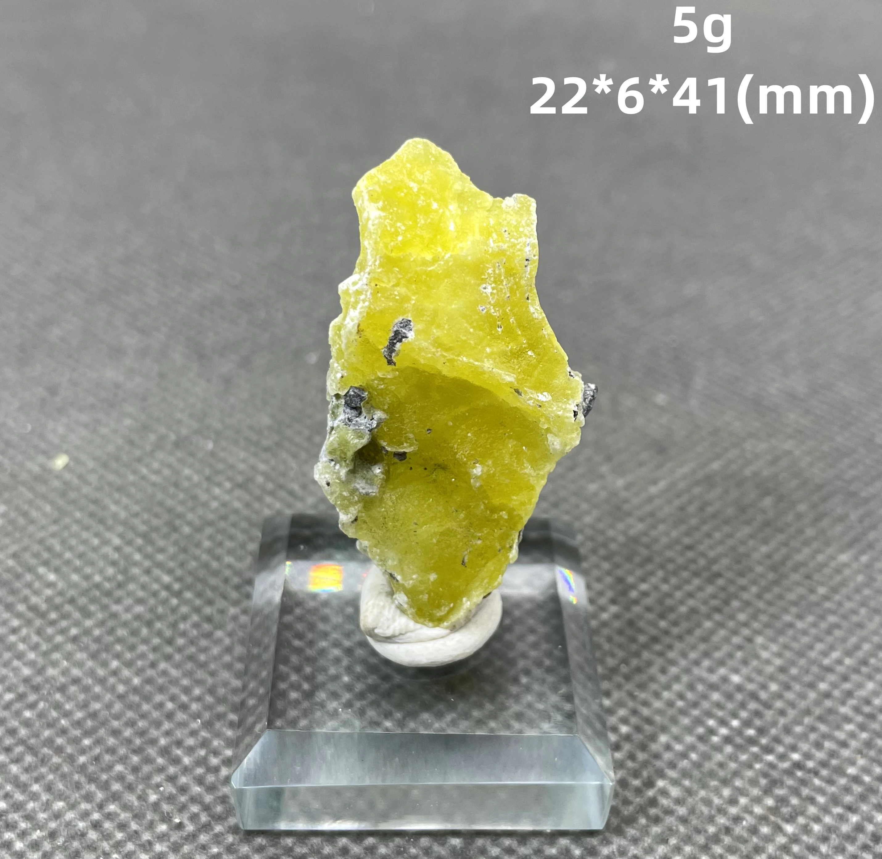 

Натуральный пакистанский желтый бурусит QIANCHUAN