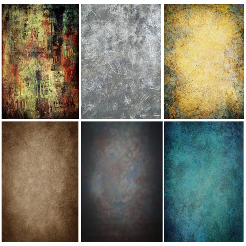 

SHUOZHIKE Art Fabric Vintage Hand Painted Photography Backdrops Props Texture Gradients Photo Studio Background 201205LCJDX-01